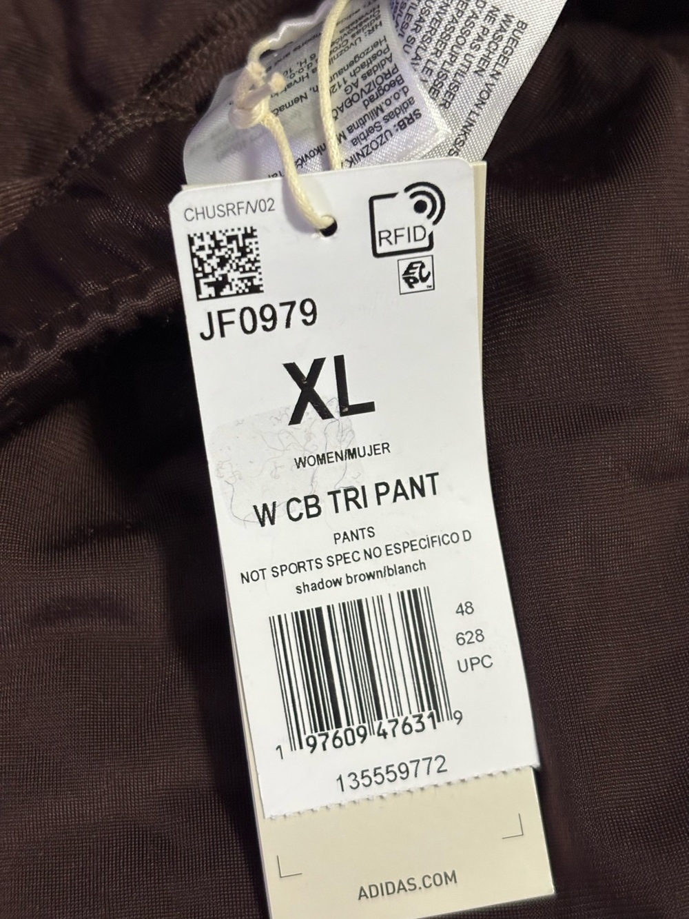 NWT Women’s Adidas Originals Firebird Loose Track Pants, size XL - Picture 6 of 11